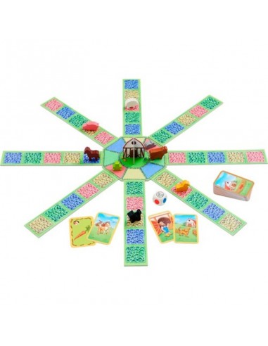 La Banda de la Granja es un juego cooperativo de HABA.