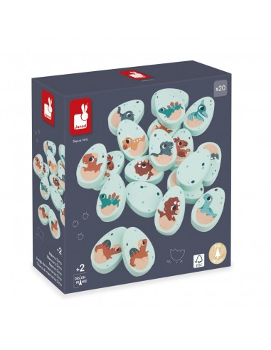 Juego de memoria Dino de Janod.