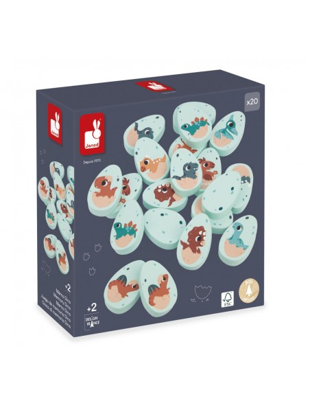 Juego de memoria Dino de Janod.