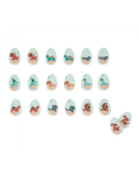 Juego de memoria Dino de Janod.