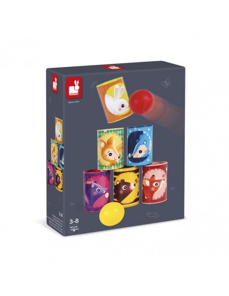 Juego de puntería el Bosque de Janod.