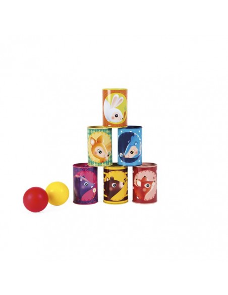 Juego de puntería el Bosque de Janod.