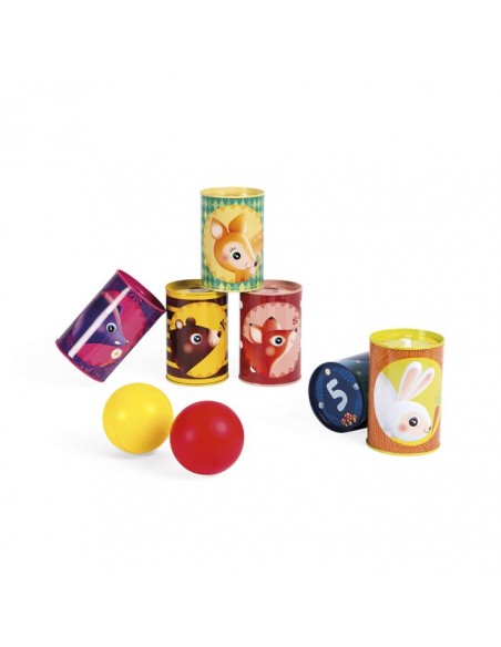 Juego de puntería el Bosque de Janod.