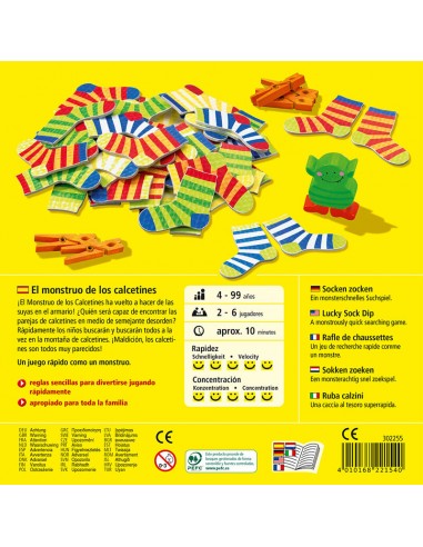 El Monstruo de los calcetines de la editorial HABA.