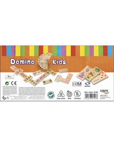 Dominó infnatil XL Cayro.