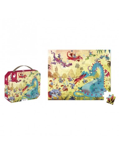 Puzzle Dragones 54 piezas de Janod.