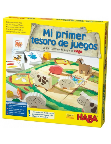 Mi primer Tesoro de Juegos de la editorial HABA.