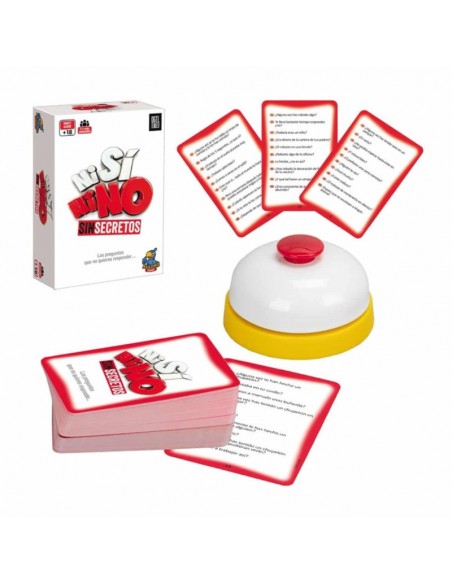 Ni sí ni no sin secretos de la editorial Al Loro Games.