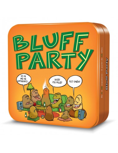 Bluff Party es un juego de cartas tipo party de Asmodee.