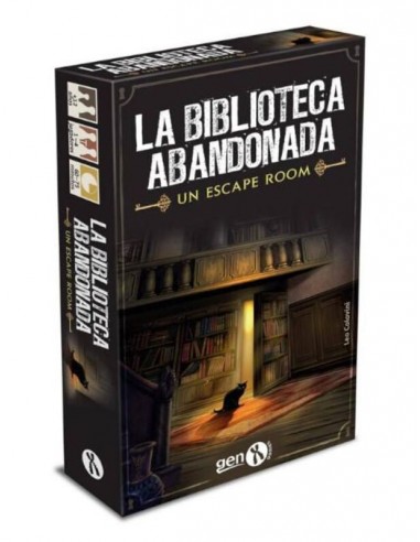 La Biblioteca Abandonada es un escape Room de Gen X.