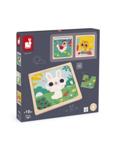 Puzzle Trio de Janod.