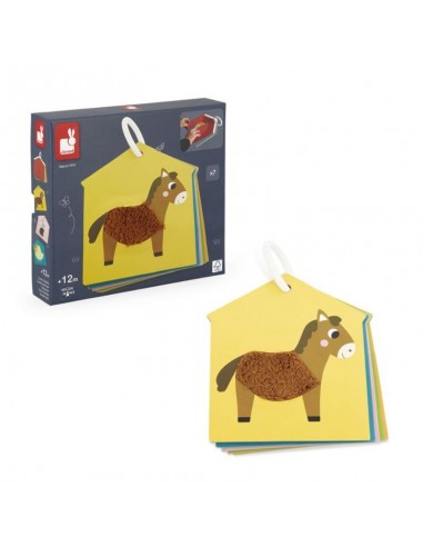 Cartas táctiles Granja de Janod.