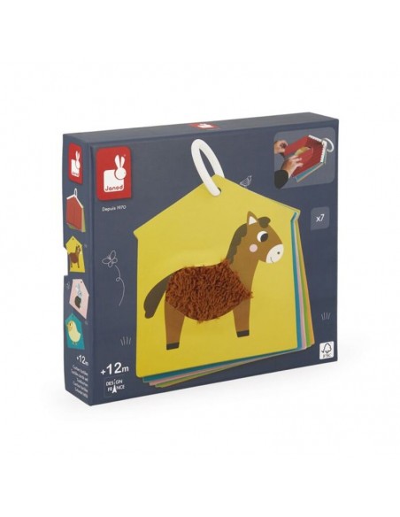 Cartas táctiles Granja de Janod.