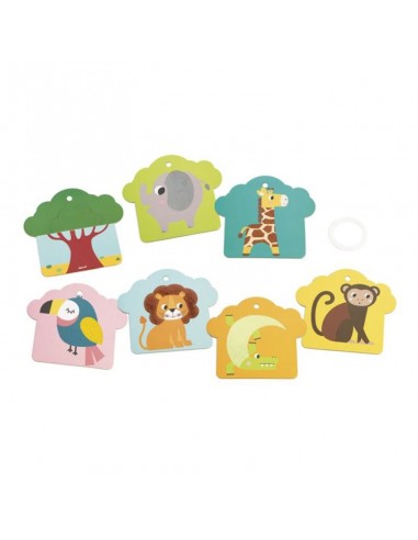 Cartas táctiles sabana de Janod.