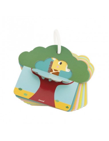 Cartas táctiles sabana de Janod.