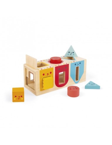Caja con formas geométicas de Janod.