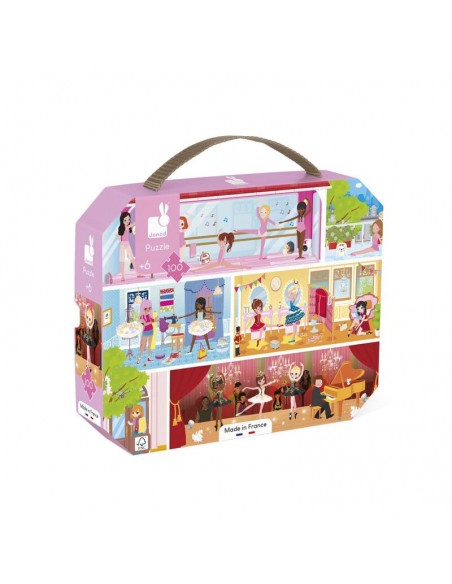 Puzzle Academia de Baile - 100 piezas de Janod.