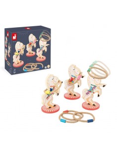 Applepop - juego de lazos de Caballos de Janod. 2