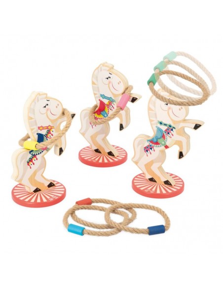 Applepop - juego de lazos de Caballos de Janod.