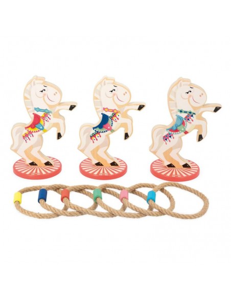 Applepop - juego de lazos de Caballos de Janod.