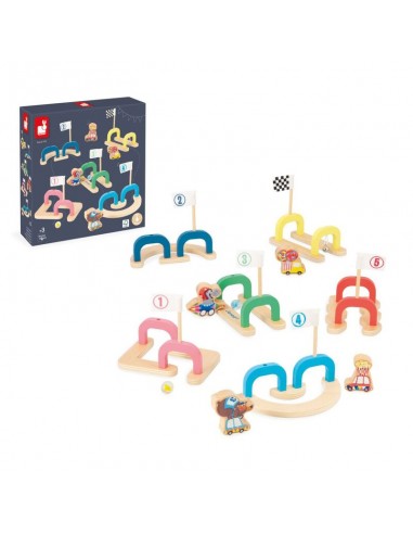 Juego de canicas . Applepop de Janod.