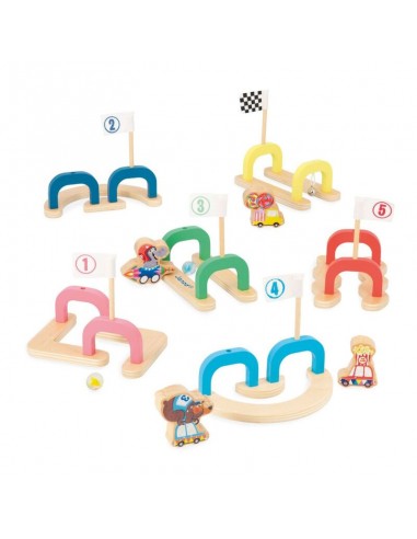 Juego de canicas . Applepop de Janod.