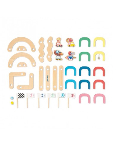 Juego de canicas . Applepop de Janod.