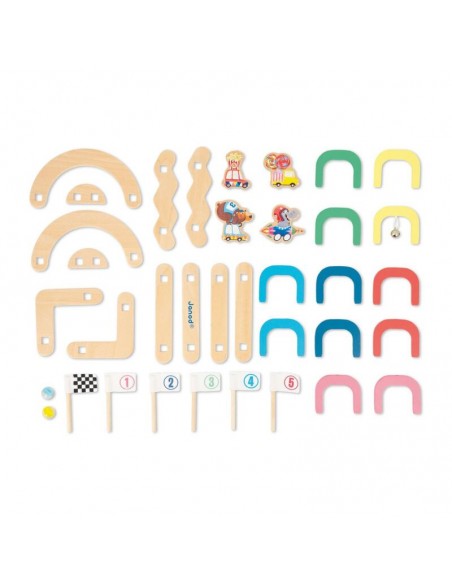 Juego de canicas . Applepop de Janod.