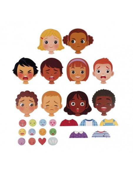 Juego magnético de las emociones de Janod.