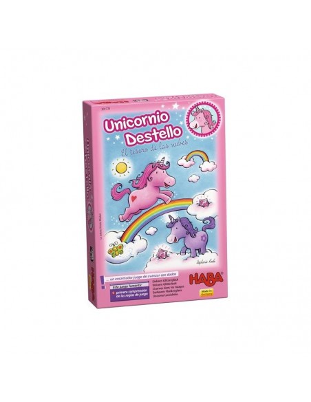 Unicornio Destello: El Tesoro de las Nubes de HABA.