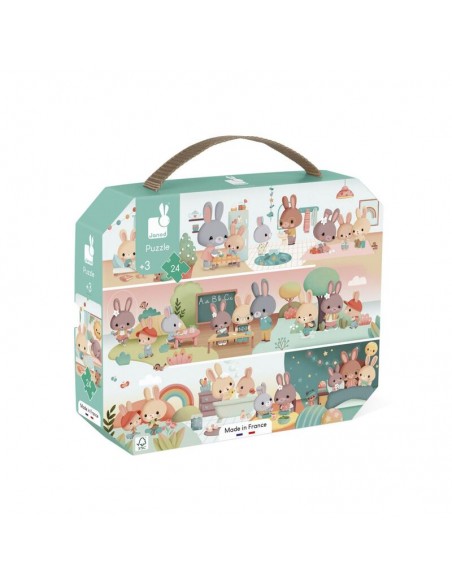 Puzzle un día - 24 piezas de Janod.