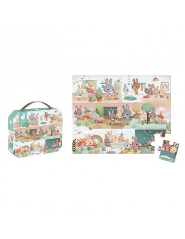 Puzzle un día - 24 piezas de Janod.