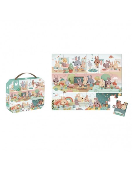 Puzzle un día - 24 piezas de Janod.