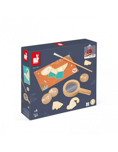 Juego de excavación dino de Janod.