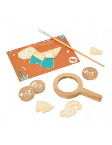 Juego de excavación dino de Janod.