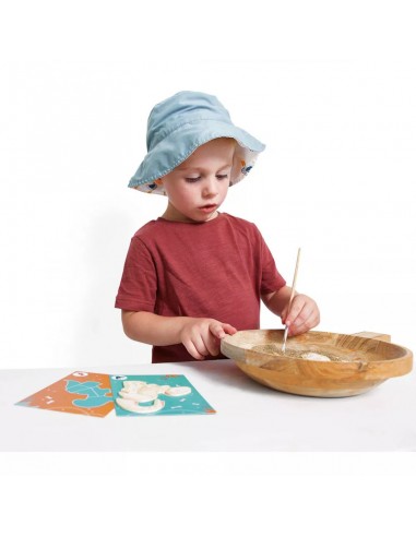 Juego de excavación dino de Janod.