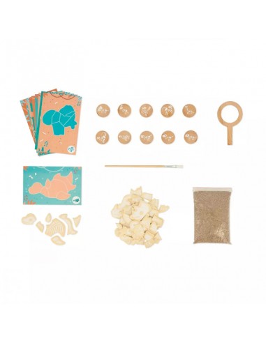 Juego de excavación dino de Janod.