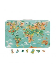 Planisferio magnético Dino de Janod. 2