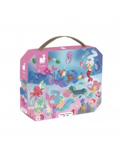 Puzzle sirenas . 24 piezas de Janod.