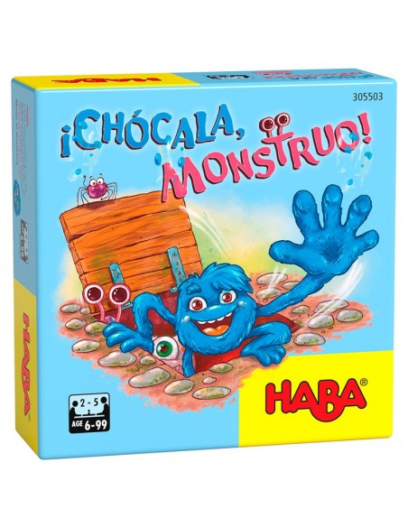 Chocala monstruo es un juego de observación y rapidez de HABA.