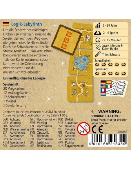 Laberinto lógico de HABA.