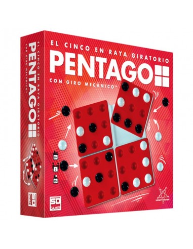 Pentago es un juego para dos jugadores de SD Games.