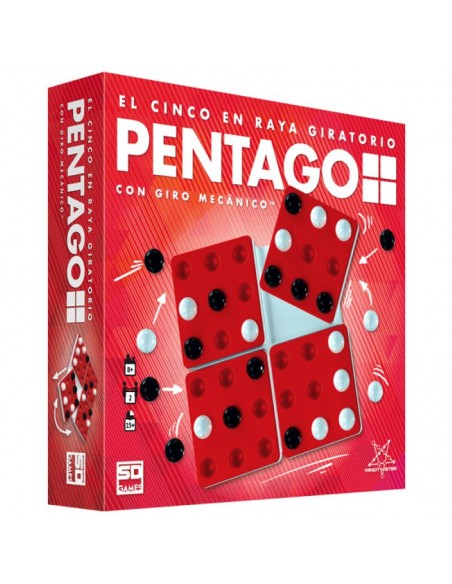 Pentago es un juego para dos jugadores de SD Games.