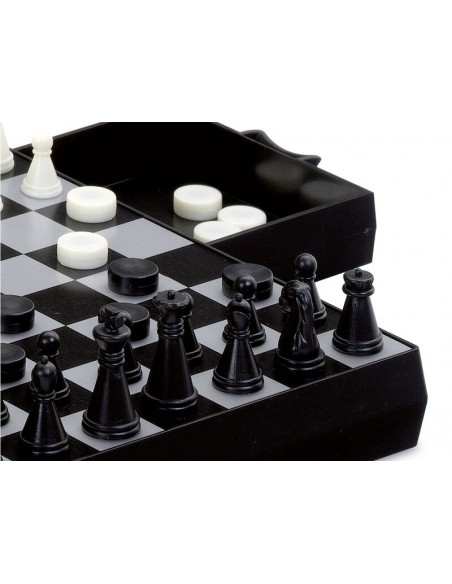 AJEDREZ - DAMAS- BACKGAMMON MAGNETICO de Cayro