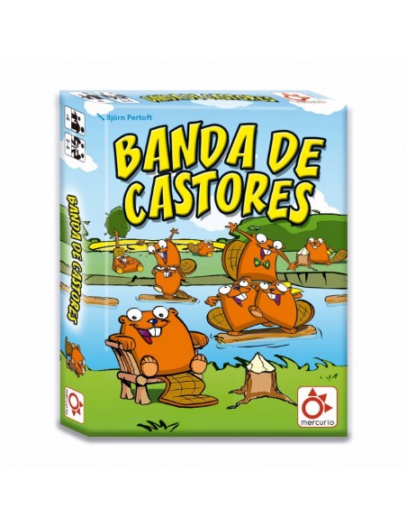 Banda de Castores es un juego de cartas de Mercurio.