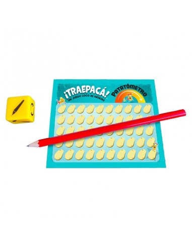 ¡TRAEPACÁ! es un juego party de Mercurio.