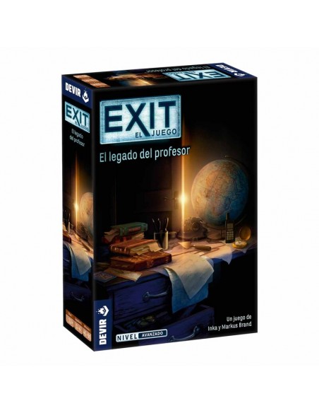 Exit: El Legado del Profesor es un juego de escape room de la editorial Devir.
