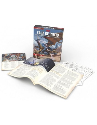 D&D: CAJA DE INICIO LOS DRAGONES DE LA ISLA DE LAS TEMPESTADES