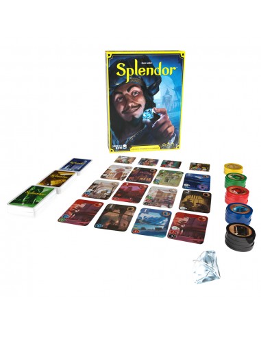 Splendor es un juego de gestión de recursos editado por Space Cowboys