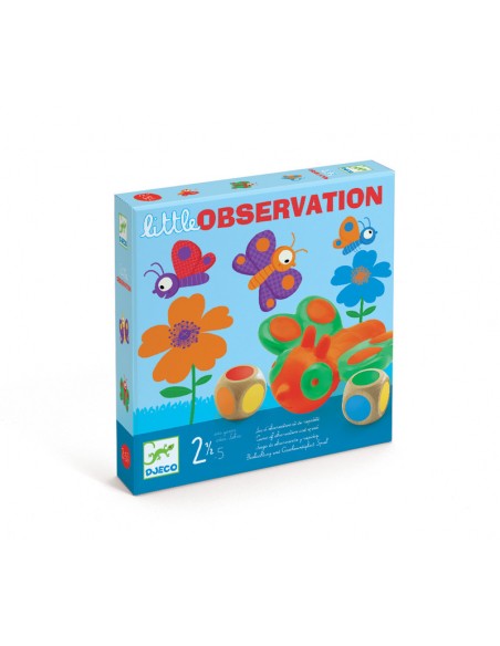 Little observation es un juego de observación y rapidez de Djeco.